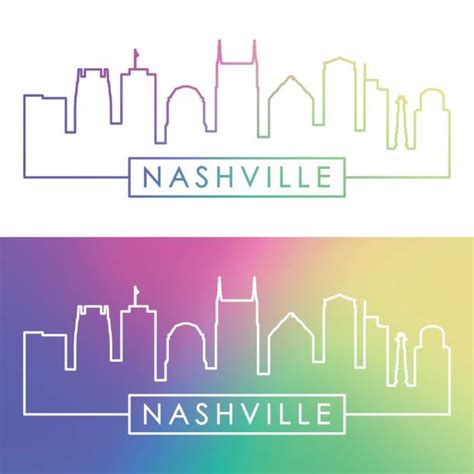 Nashville Skyline Illustrations Royalty Free Vector Graphics And Clip