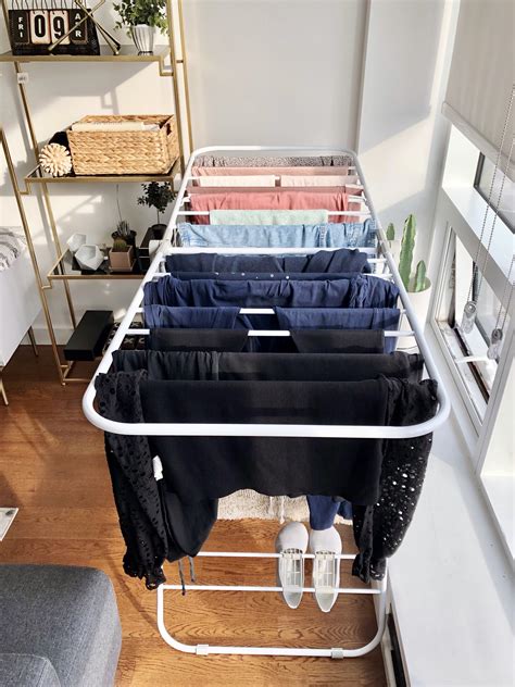 The Best Way To Dry Your Clothes Indoors With A Drying Rack Styled By