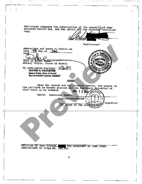 Hawaii Marriage Certificate With Photo Us Legal Forms