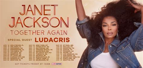 Janet Jackson Announces ‘together Again 2023 Tour Dates About