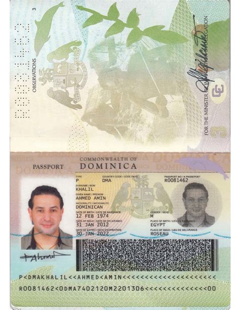 Kenneth Rijock S Financial Crime Blog Dominica Cbi Passport Program Alters Clients Names To