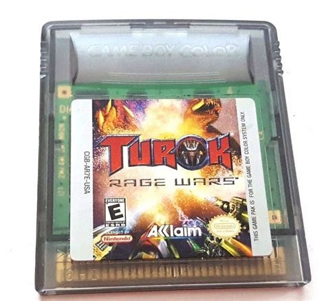 Turok Rage Wars Nintendo Game Boy Color 1999 For Sale Online Ebay