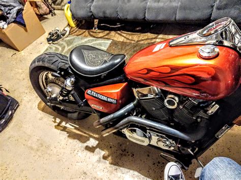 I've narrowed my search down on the honda end to the shadow spirit vt1100. My tinker toy, a 2012 vt750c2 Honda Shadow spirit ...