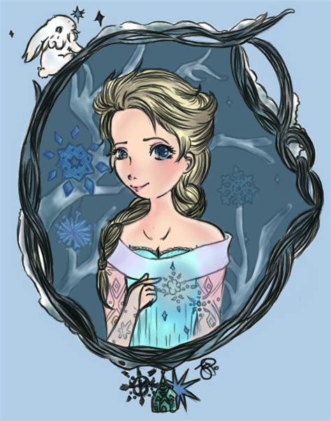 Elsa La Reine Des Neiges Fan Art 34532720 Fanpop