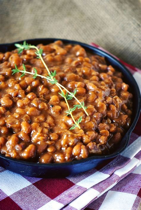 Slow Cooker Barbecue Beans By Pass The Sushi Easy Bbq Recipes Bbq