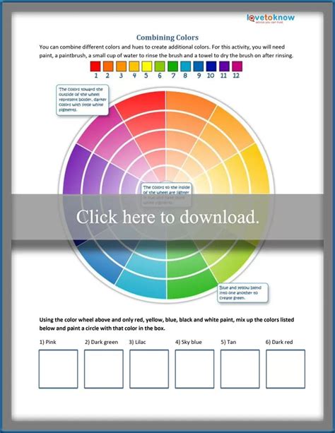 Color Theory For Kids Teaching Strategies And Project Ideas