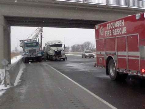 One Person Hurt After Highway 401 Incident Involving Two Tractor
