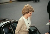 Princess Diana at King Edward VII's Hospital Sister Agnes in Marylebone ...