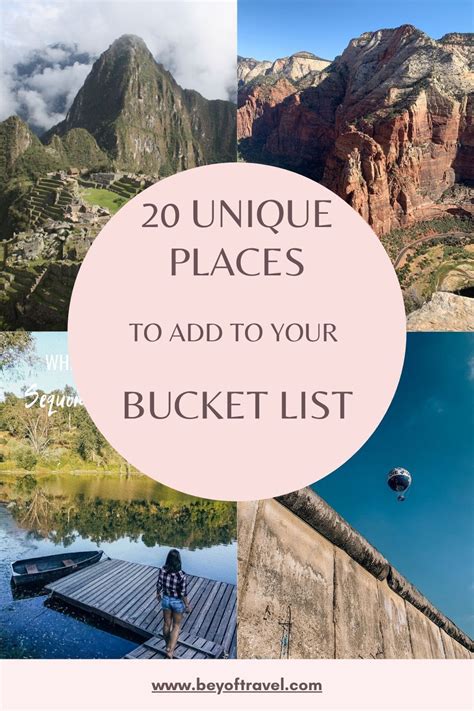 Click Here For A List Of The Top 20 Travel Destinations