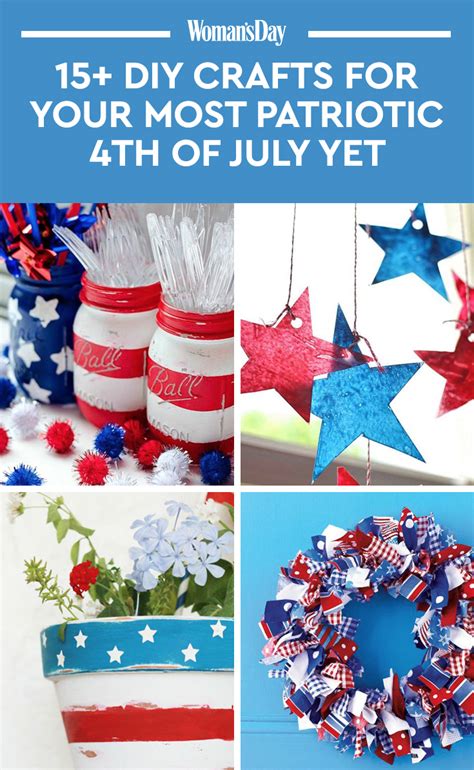 19 Easy 4th Of July Crafts And Diy Ideas Patriotic American Flag Crafts