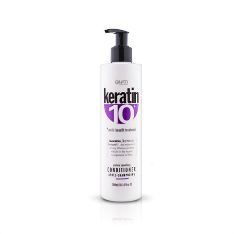 Keratin 10 Protein Smoothing Conditioner 300ml Keratin 10