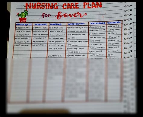 Solution Nursing Care Plan For Fever Studypool