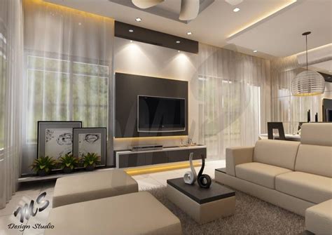 Living Hall Design Malaysia Setia Tropika Renof Gallery