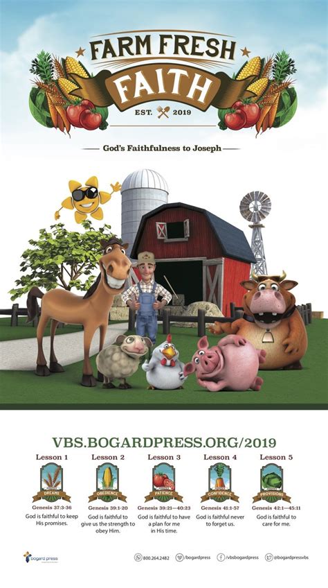 Bogard Press Presents The Vbs 2019 Theme Of Farm Fresh Faith Hang Out