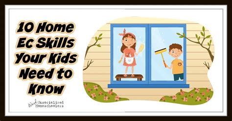 10 Home Ec Skills Your Kids Need To Know Weird Unsocialized