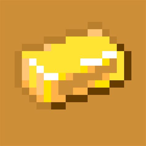 Pixilart Gold Ingot Minecraft By Epiksurge
