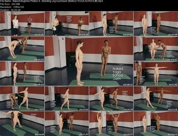 Naked Beginner Pilates Standing Leg Exercises NAKED YOGA SCHOOL