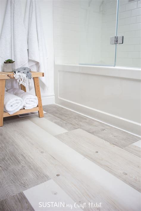 An updated bathroom can add instant beauty and value to your home. How To Install Vinyl Plank Flooring Around A Toilet ...