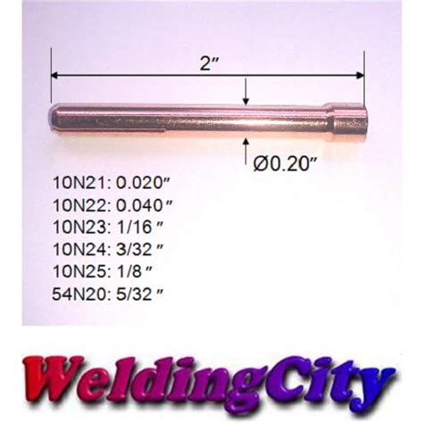 Weldingcity Collet N Series Assorted Size For Tig