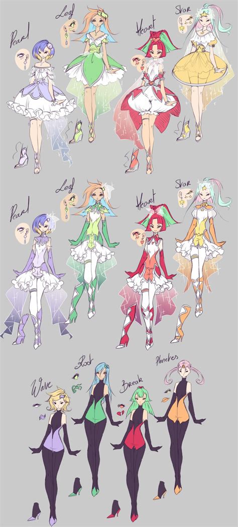 Magical Girls Power Up Corrupted By Rika Dono On