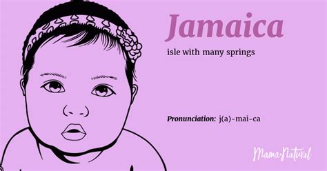Jamaica Name Meaning Origin Popularity Girl Names Like Jamaica Mama Natural