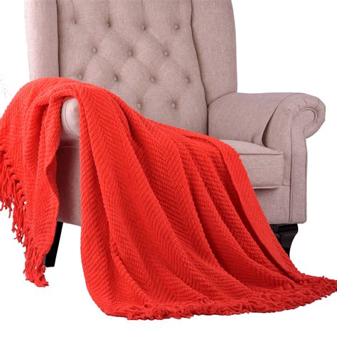 Boon Throw And Blanket Knitted Tweed Throw Blanket