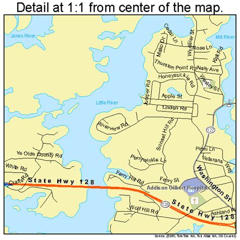 Gloucester Massachusetts Street Map 2526150