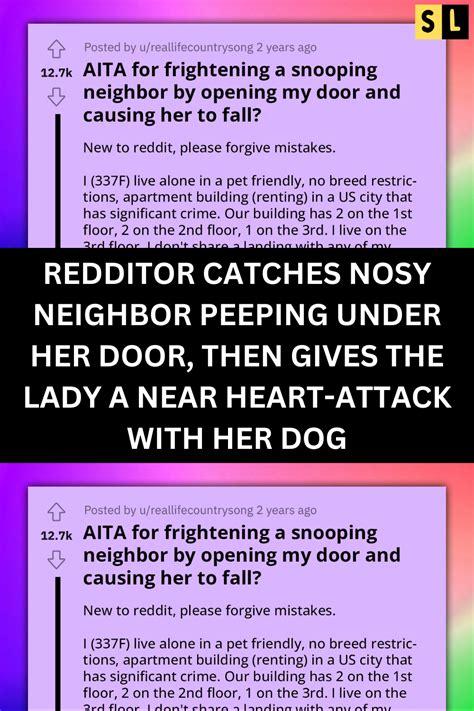 Redditor Catches Nosy Neighbor Peeping Under Her Door Then Gives The