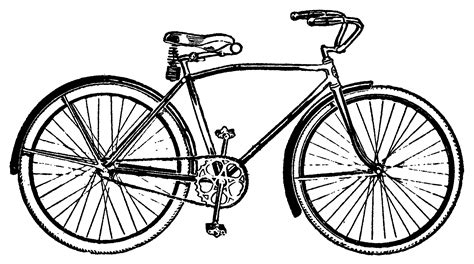 Bicycle Clip Art Black And White Clipart Best