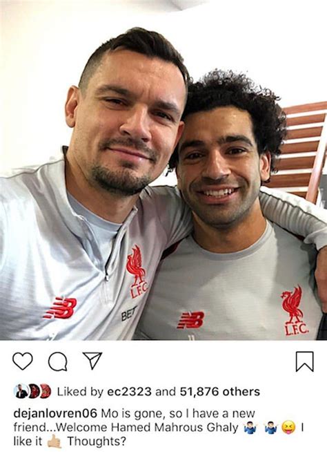 Salah Leaves Pal Lovren Confused After Shaving Off Trademark Beard