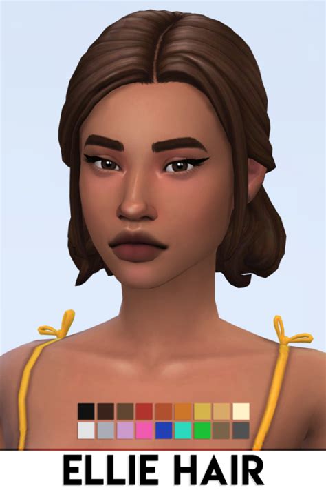Sims 4 Maxis Match Cc Maxis Match Skin Hair And Clothes