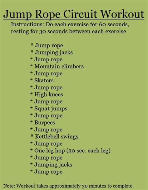 17 Best Images About Jump Rope Workouts On Pinterest