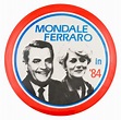 Mondale Ferraro in '84 | Busy Beaver Button Museum