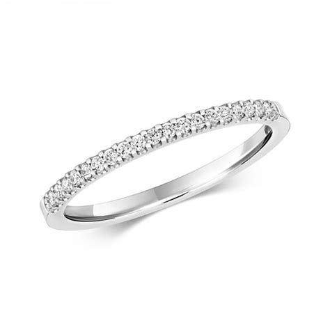 9ct White Gold Diamond Eternity Ring 016ct Diamond Jewellery From