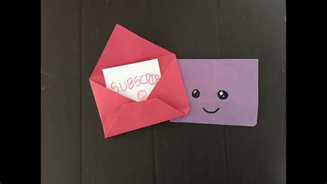 Diy Origami Envelope ️ Youtube