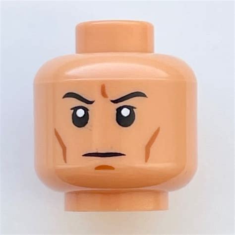 Lego Part Cpr Minifig Head Clone Trooper Cheek Lines Chin