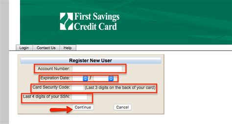 You're in control of purchases. First Savings Credit Card Login | Make a Payment - CreditSpot