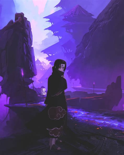 Purple Itachi Wallpapers Wallpaper Cave