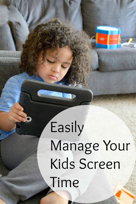 Easily Manage Your Kids Screen Time - Stylish Cravings