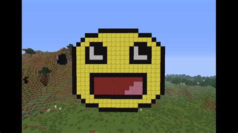 Awesome Face Song In Minecraft Youtube
