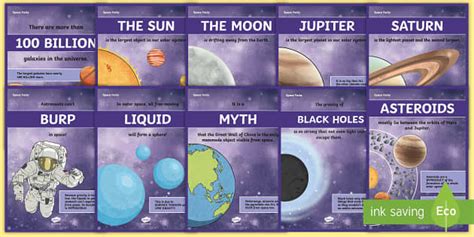 Space Facts For Children Ks1ks2 Posters Teacher Made