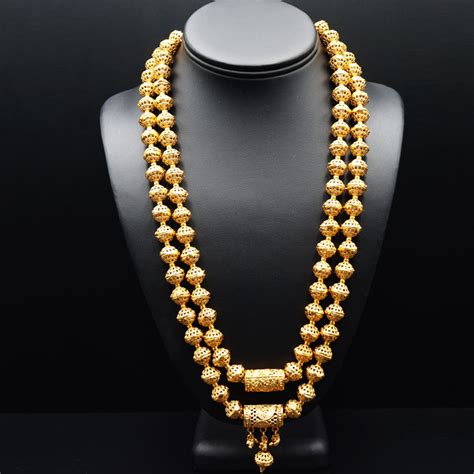 Ridit Gold Mala Necklace Gold Indian Jewellery Online Asian