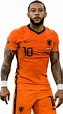 Memphis Depay Holland football render - FootyRenders