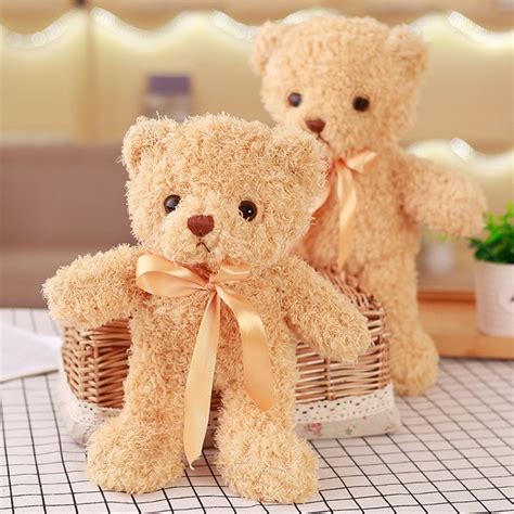 1pc 30cm Kawaii Teddy Bear Plush Toy Cute Stuffed Soft Animal Bear