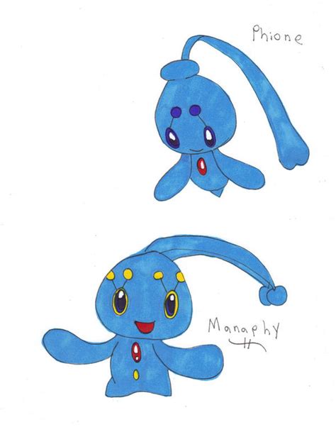 Phione And Manaphy By Rukahtsubasa On Deviantart