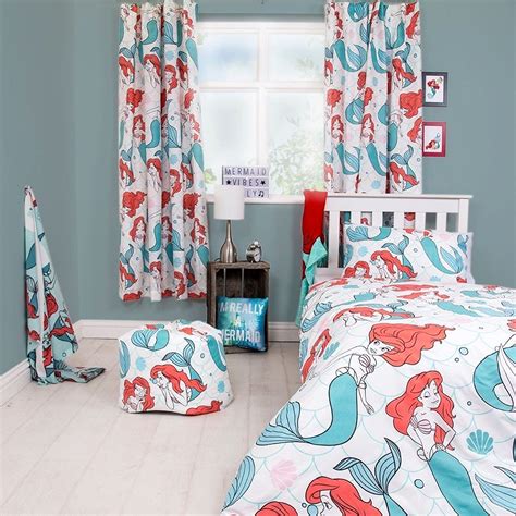 Ariel princess bedding twin size 4pcs set included with comforter. Disney Princess Ariel Oceanic The Little Mermaid Rotary ...