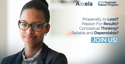 You can only take part in the excellence programme on. Axxela 2019 Graduate Student Program for young Nigerians ...