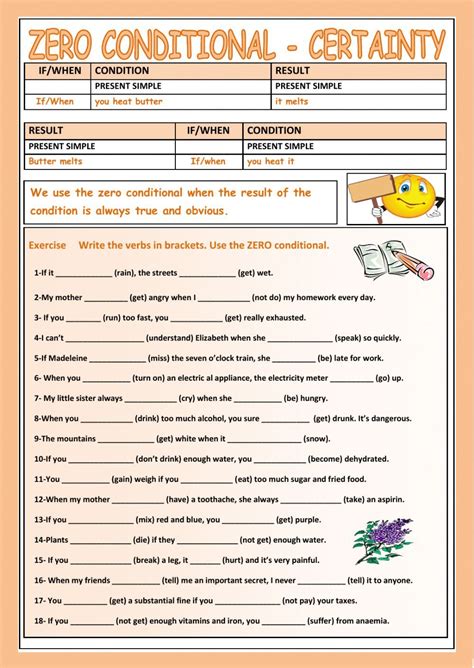 Conditionals Worksheet Pdf With Answers Thekidsworksheet