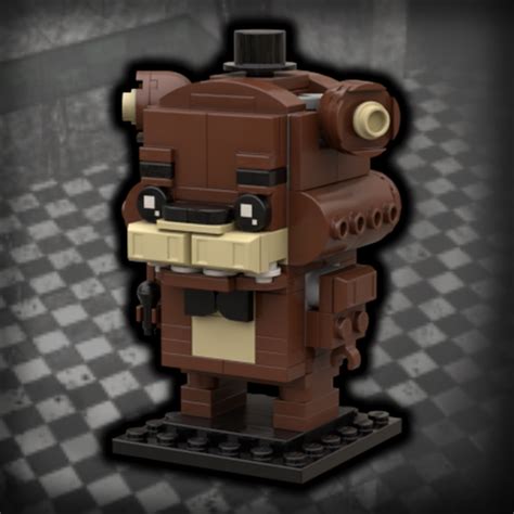 Lego Freddy Fazbear Minifig