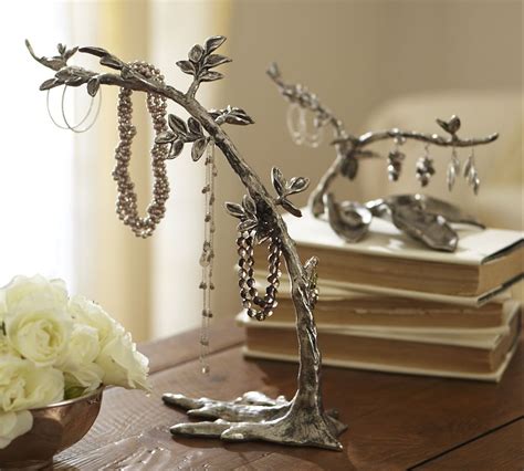 Silver Branches For Jewels Jewelry Stand Jewelry Tree Jewellery Storage
